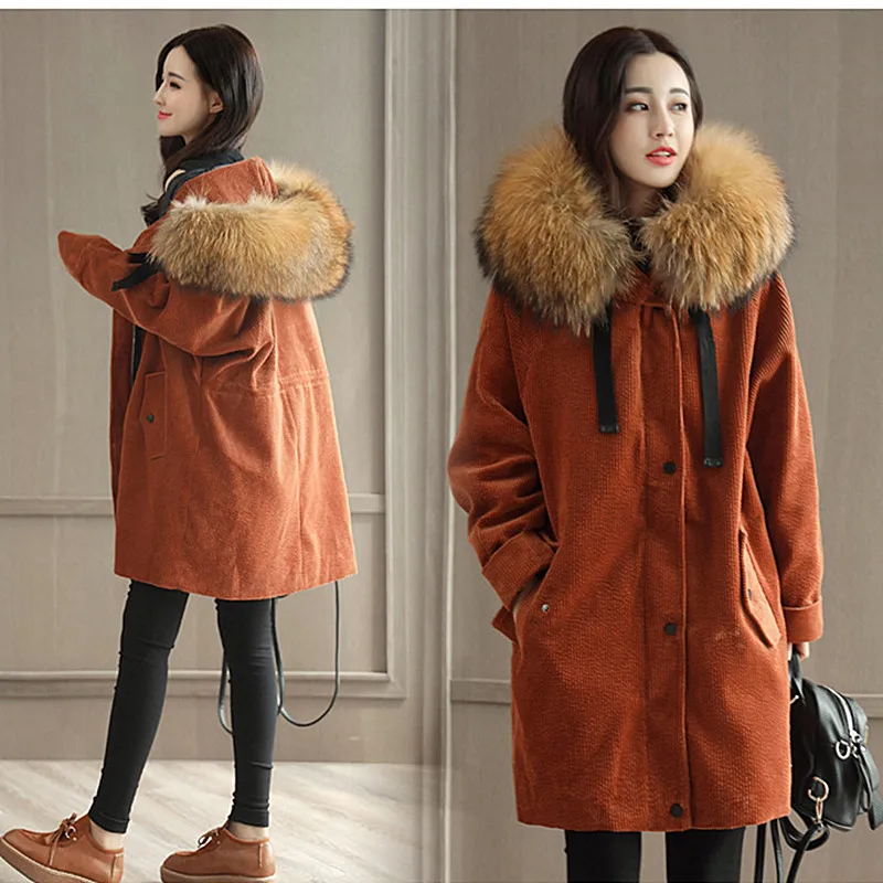 Large Size fur Collar Cotton Coat Large Size Women 2018 Winter Fashion Long Section Waist Cotton Jacket Long Sleeve Women's
Large Size fur Collar Cotton Coat Large Size Women 2018 Winter Fashion Long Section Waist Cotton Jacket Long Sleeve Women's