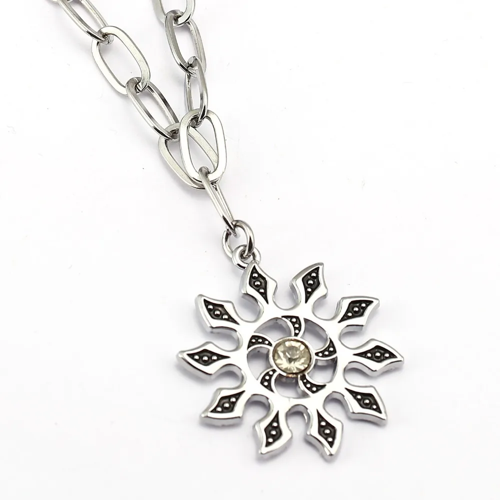 Mens hollow out sun logoPendant Necklace metal Link Chain & rope Necklace Statement Jewelry new design
Mens hollow out sun logoPendant Necklace metal Link Chain & rope Necklace Statement Jewelry new design