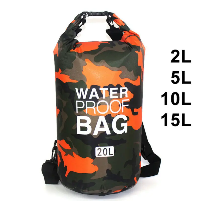 New Bag Women Men 15L Waterproof Dry Bag Boating Camping Swimming Hiking Sack Waterproof Bag Backpack Lightweight
New Bag Women Men 15L Waterproof Dry Bag Boating Camping Swimming Hiking Sack Waterproof Bag Backpack Lightweight