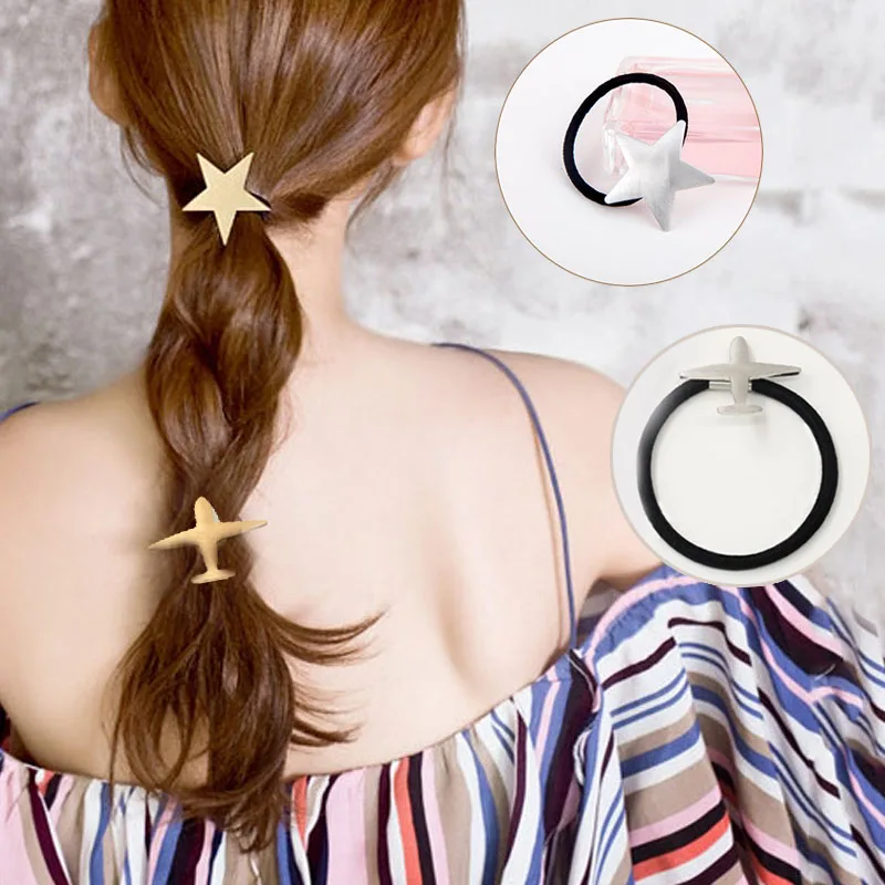 1PC Fashion Golden Silvery Star Drawbench Elastic Hair Bands Pentagram Plane Scrub Women Girls Hair Rope Accessories
1PC Fashion Golden Silvery Star Drawbench Elastic Hair Bands Pentagram Plane Scrub Women Girls Hair Rope Accessories
