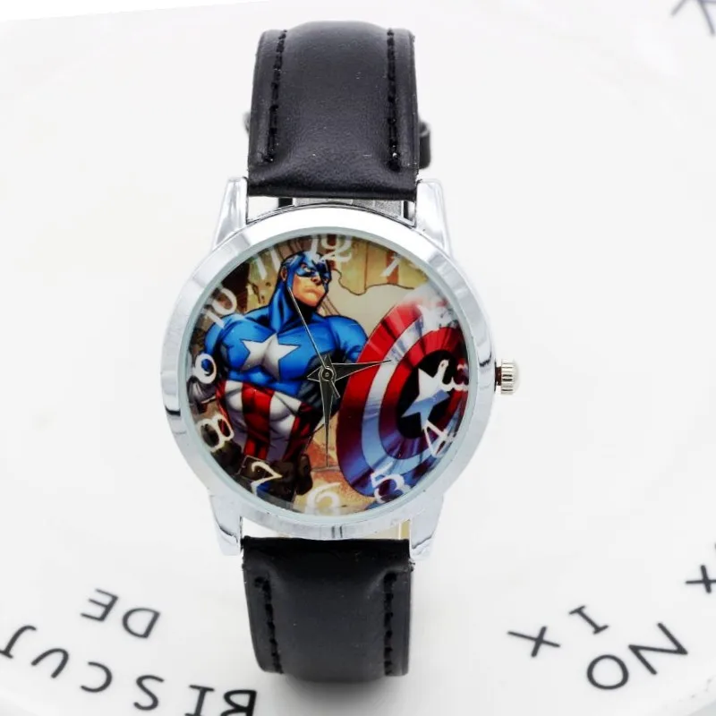 2019 new famous men students boys fashion sports quartz gifts watches Captain America leather kids Wristwatches
2019 new famous men students boys fashion sports quartz gifts watches Captain America leather kids Wristwatches