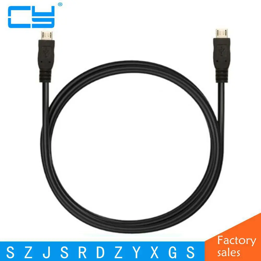 Micro USB Male to Micro USB Male data charger cable for S4 i9500 Note2 Mobile Phone & Tablet 30cm/100cm
Micro USB Male to Micro USB Male data charger cable for S4 i9500 Note2 Mobile Phone & Tablet 30cm/100cm