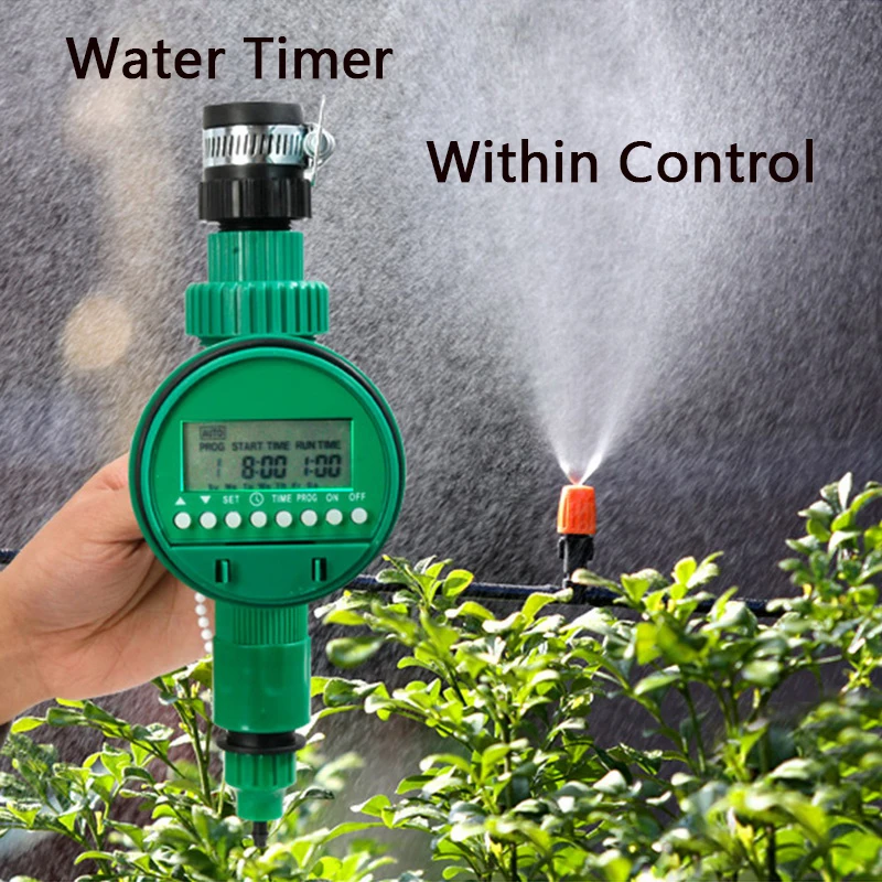 1Pc Water Timer Garden Automatic Irrigation Watering Timer Hose Faucet Tap Controller Timer With LCD Display
1Pc Water Timer Garden Automatic Irrigation Watering Timer Hose Faucet Tap Controller Timer With LCD Display