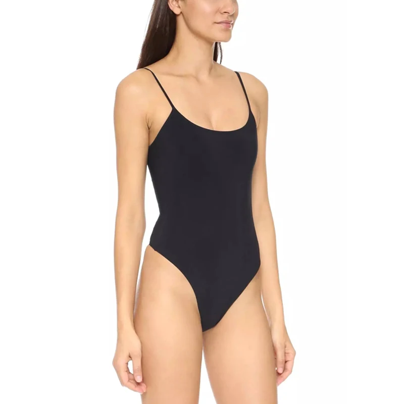 Women Sexy Scoop Neck Cami Bodysuit with Scoop Back Girl's Cotton Cami Straps Bodysuits 
Women Sexy Scoop Neck Cami Bodysuit with Scoop Back Girl's Cotton Cami Straps Bodysuits