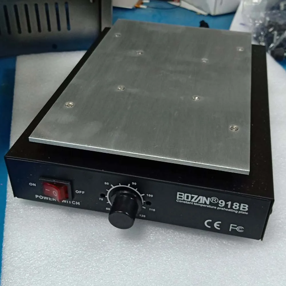 BOZAN Factory LED LCD Remover PTC Heating Soldering Chip Welding Station Split Plate Sheet Board Welding Equipment Tools Solder
BOZAN Factory LED LCD Remover PTC Heating Soldering Chip Welding Station Split Plate Sheet Board Welding Equipment Tools Solder