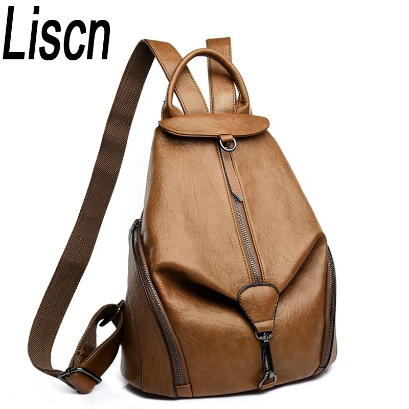 LISCN High Quality PU Leather Backpacks For Women 2018 Teenage Girls School Backpack Female Casual Travel Back Pack Drop Ship
LISCN High Quality PU Leather Backpacks For Women 2018 Teenage Girls School Backpack Female Casual Travel Back Pack Drop Ship
