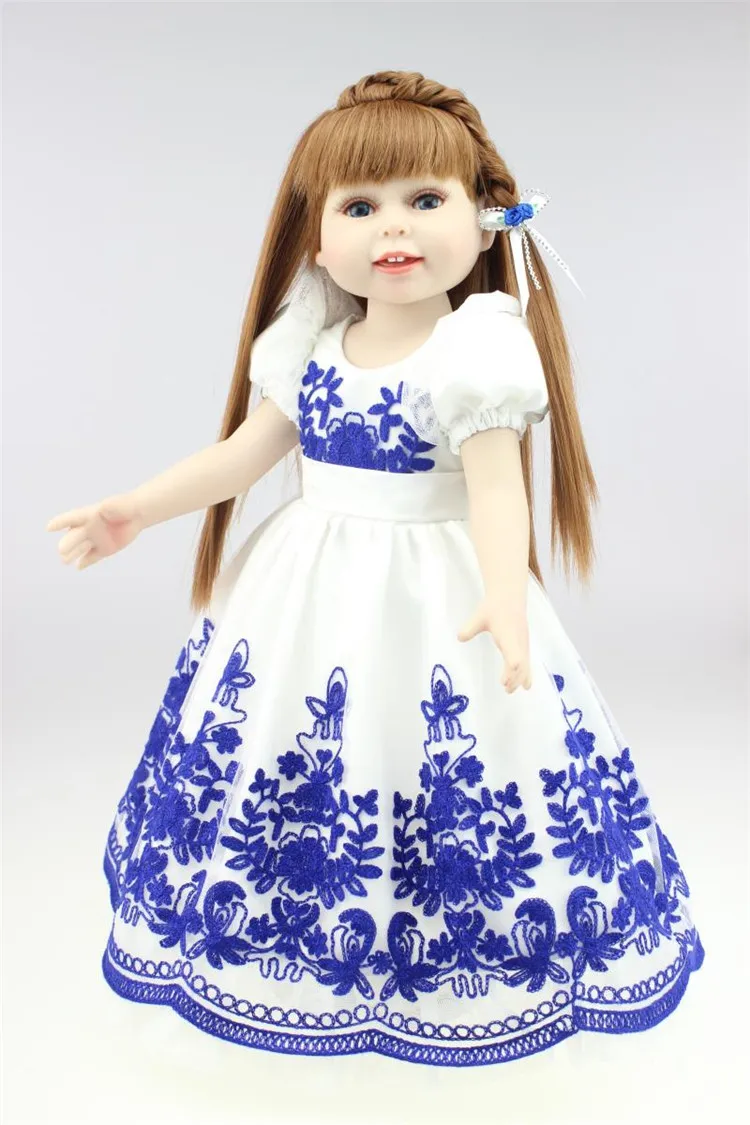 Фото Кукла Reborn girl 18 дюймов кукла Journey Girl Dollie & me модная NPK подарок на день рождения