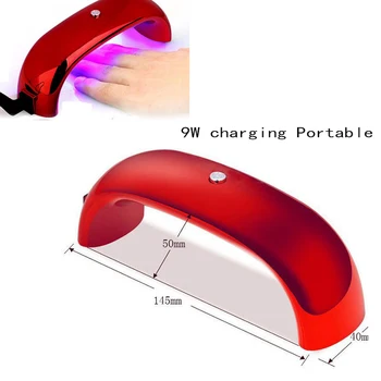 9W Mini LED Lamp Nail Dryer Curing Lamp Charging Portable USB Cable For Home Use Gel Nail Polish Rainbow Lamp For Nail Art Tools
9W Mini LED Lamp Nail Dryer Curing Lamp Charging Portable USB Cable For Home Use Gel Nail Polish Rainbow Lamp For Nail Art Tools