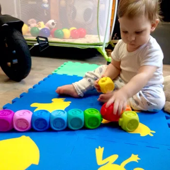 10pcs/set baby grasp toy building blocks 3d touch hand soft Balls Baby Massage Rubber Teethers Squeeze Toy Bath Ball Toys
10pcs/set baby grasp toy building blocks 3d touch hand soft Balls Baby Massage Rubber Teethers Squeeze Toy Bath Ball Toys
