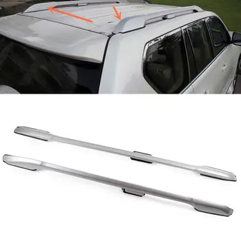 For Toyota Prado 2003-2009 2pcs Silvery Aluminum alloy Top Roof Rack Rail Mount
For Toyota Prado 2003-2009 2pcs Silvery Aluminum alloy Top Roof Rack Rail Mount