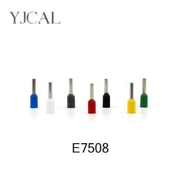 1000pcs/Pack E7508 Insulated Cord End Terminal Crimp Terminal Wire Connector Crimp Ferrules Crimping Terminals Tubular
1000pcs/Pack E7508 Insulated Cord End Terminal Crimp Terminal Wire Connector Crimp Ferrules Crimping Terminals Tubular