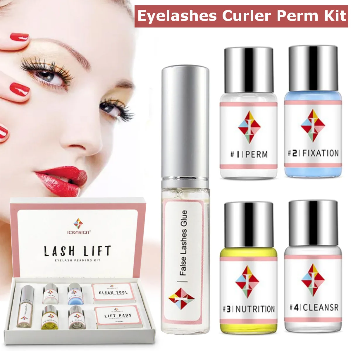 Perming Curling Nutritious Growth Mini Eyelash Perming Kit lashes lifting Cilia Lift Extension Perm Set with Rod Glue
Perming Curling Nutritious Growth Mini Eyelash Perming Kit lashes lifting Cilia Lift Extension Perm Set with Rod Glue