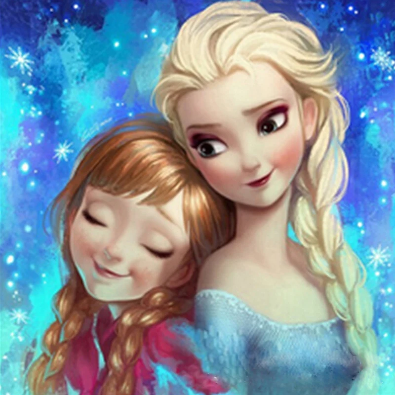 5D DIY Daimond Painting Full square/round Frozen Diamond Embroidery Cross Stitch Cartoon Anna Elsa princess mosaic painting gift
5D DIY Daimond Painting Full square/round Frozen Diamond Embroidery Cross Stitch Cartoon Anna Elsa princess mosaic painting gift