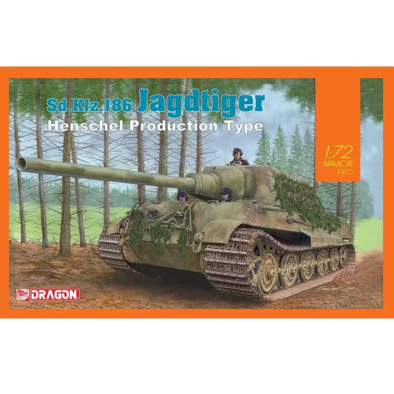DRAGON 7563 1/72 Sd.Kfz.186 Jagdtiger Henschel Production Type - Scale model Kit
DRAGON 7563 1/72 Sd.Kfz.186 Jagdtiger Henschel Production Type - Scale model Kit