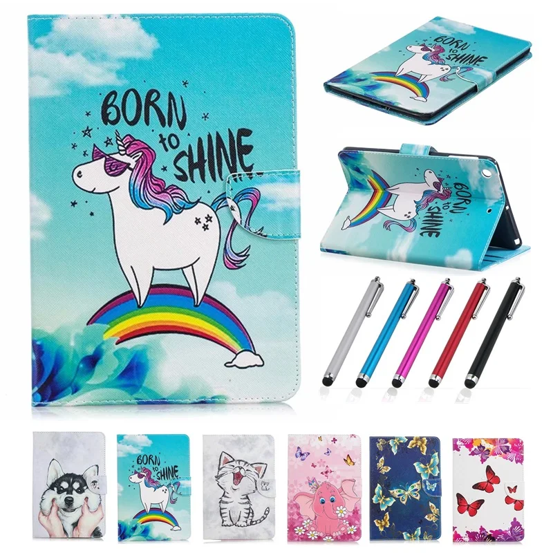 Cartoon Unicorn Cat Puppy Case For iPad Mini2 Case Magnet Smart Cover Folding Case Funda For Mini iPad Case Mini 1 2 3
Cartoon Unicorn Cat Puppy Case For iPad Mini2 Case Magnet Smart Cover Folding Case Funda For Mini iPad Case Mini 1 2 3