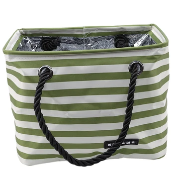 Portable Striped Insulated Storage Bag Thermal Tote Picnic Lunchbox Bath Basket Outdoor Travel Multifunction Storage Bags
Portable Striped Insulated Storage Bag Thermal Tote Picnic Lunchbox Bath Basket Outdoor Travel Multifunction Storage Bags