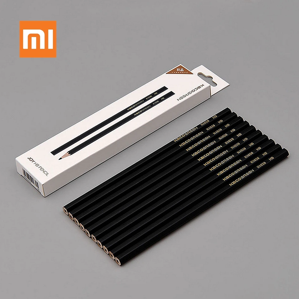 10Pcs/Set Original Xiaomi JOY HB Pencils Writing Pencil Black Hexagonal 2.2mm Pencil Leads for School Office Drawing Sketch
10Pcs/Set Original Xiaomi JOY HB Pencils Writing Pencil Black Hexagonal 2.2mm Pencil Leads for School Office Drawing Sketch