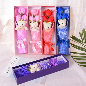 REDJCK Europe Style Handmade Elegant Rose Artificial Flower Bouquets Upscale Amazingly Gift For Valentine's Day Mother's Day
REDJCK Europe Style Handmade Elegant Rose Artificial Flower Bouquets Upscale Amazingly Gift For Valentine's Day Mother's Day