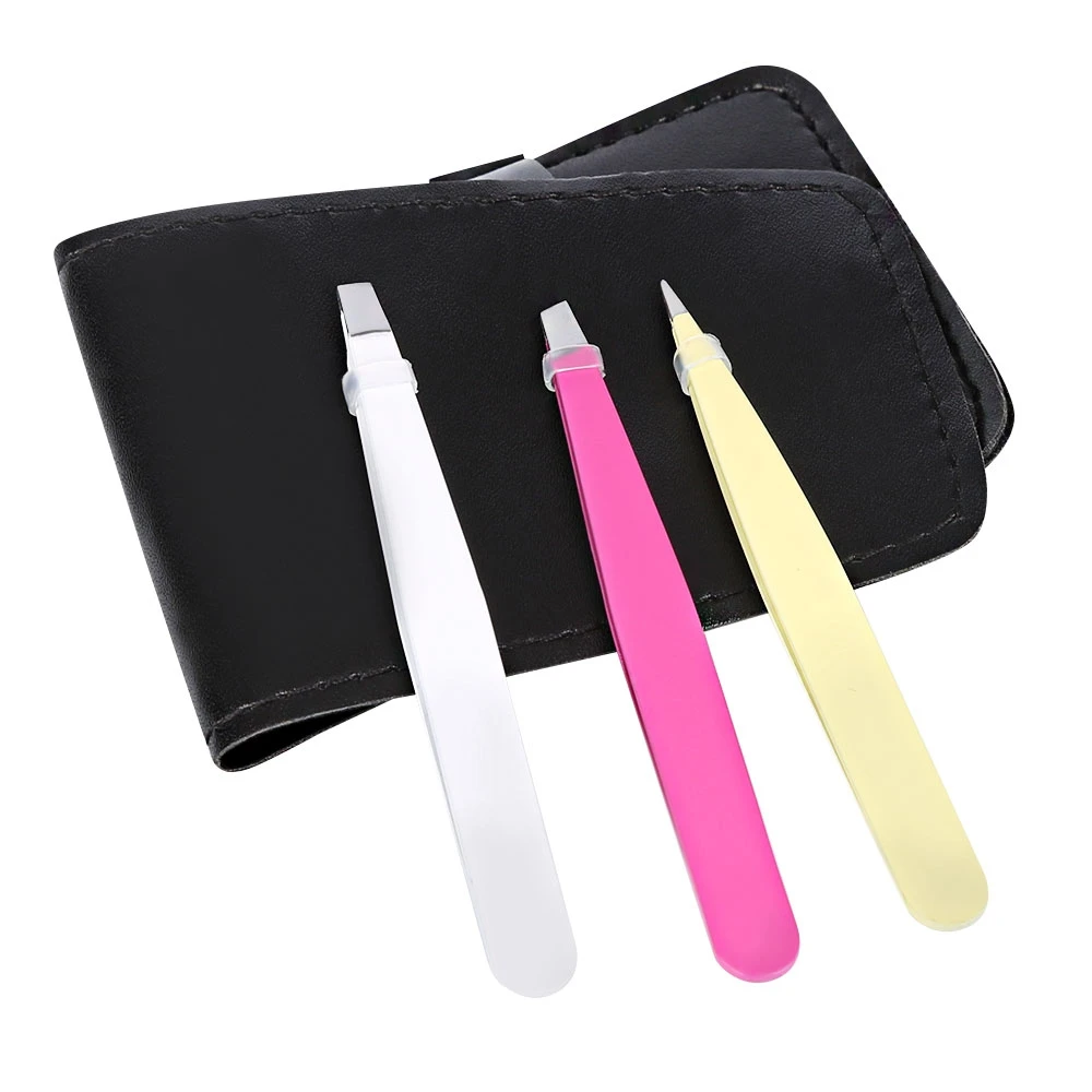 3pcs Portable Authentic Threading Stainless Steel Clamp Eyebrow Clip Makeup Tools
3pcs Portable Authentic Threading Stainless Steel Clamp Eyebrow Clip Makeup Tools
