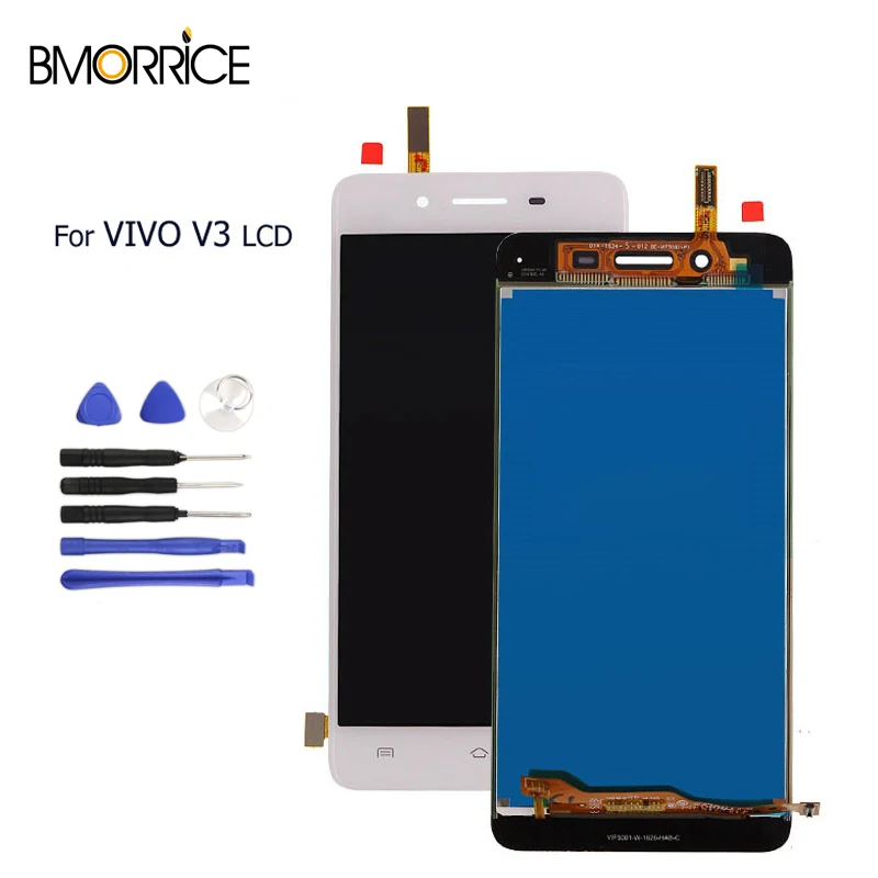 For VIVO V3 TFT LCD Display Touch Screen Digitizer No Frame Full Assembly Replacement Parts 100% Tested White New With Tools
For VIVO V3 TFT LCD Display Touch Screen Digitizer No Frame Full Assembly Replacement Parts 100% Tested White New With Tools