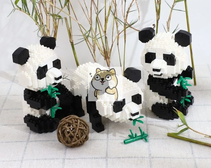 3in 1 Panda Toys Diamond Building Blocks Small Particles Assembling Toys Puzzles Inserting Blocks
3in 1 Panda Toys Diamond Building Blocks Small Particles Assembling Toys Puzzles Inserting Blocks