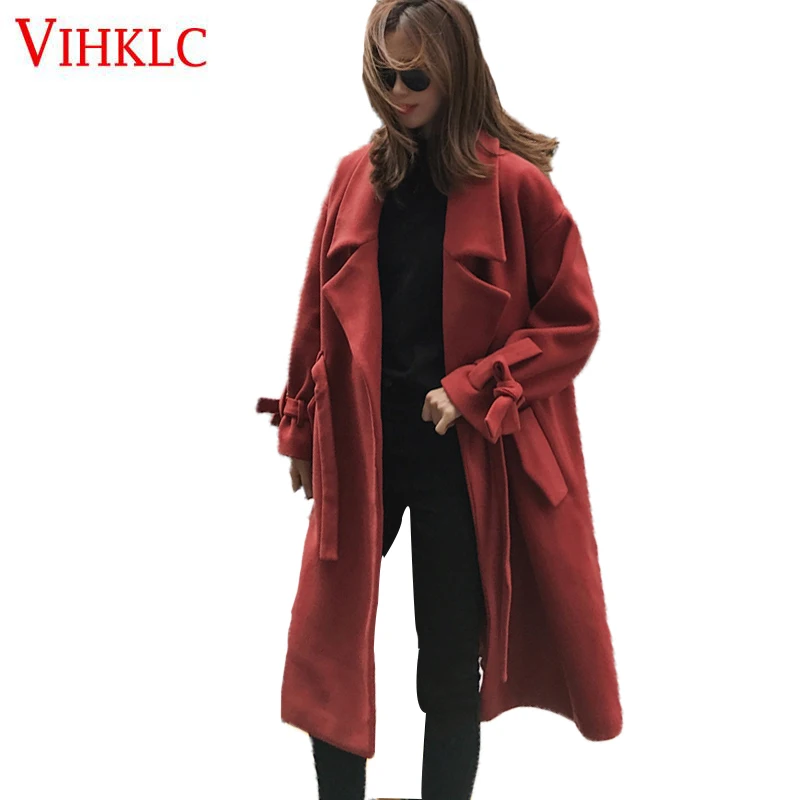 2018 New Winter Korean Version Loose Woolen Coat Female Long Section Adjustable Waist Fashion Women Anti-Season Clearance Z320
2018 New Winter Korean Version Loose Woolen Coat Female Long Section Adjustable Waist Fashion Women Anti-Season Clearance Z320