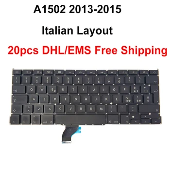 20pcs / LOT for Macbook pro 13.3 A1502 Italian Italy Layout Keyboard Year 2013 2014 2015
20pcs / LOT for Macbook pro 13.3 A1502 Italian Italy Layout Keyboard Year 2013 2014 2015
