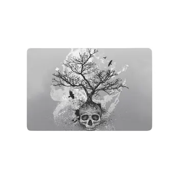 Creative Skull Tree of Life Anti-slip Door Mat Home Decor, Black and white Indoor Outdoor Entrance Doormat Rubber Backing
Creative Skull Tree of Life Anti-slip Door Mat Home Decor, Black and white Indoor Outdoor Entrance Doormat Rubber Backing
