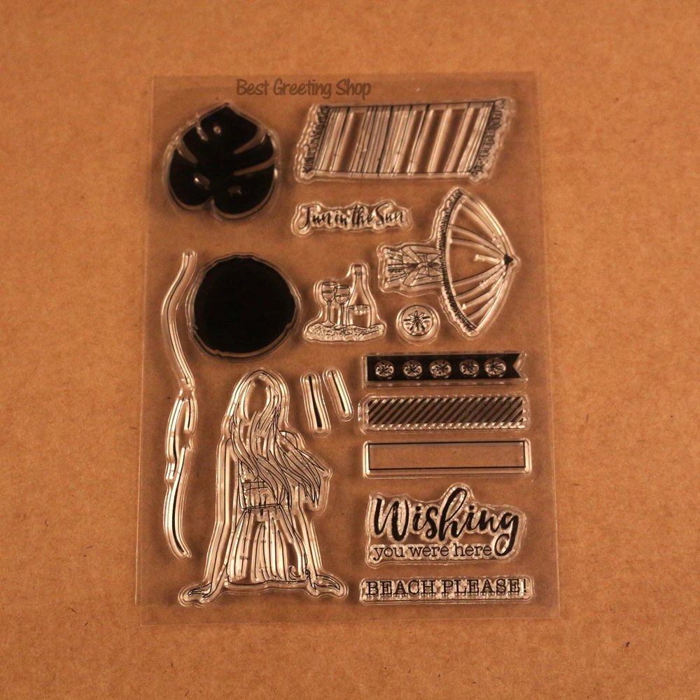 Summber Holiday Clear Stamps Scrapbooking Beach Supplies Transparent Rubber Stamps For Crafting
Summber Holiday Clear Stamps Scrapbooking Beach Supplies Transparent Rubber Stamps For Crafting