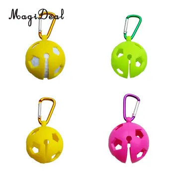 MagiDeal Ultralight Compact Silicone Golf Ball Holder Organizer - Holds 1 ball - Clip on to bag or belt - Durable & Lightweight
MagiDeal Ultralight Compact Silicone Golf Ball Holder Organizer - Holds 1 ball - Clip on to bag or belt - Durable & Lightweight
