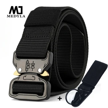 MEDYLA Military equipment men's tactical belt quick release buckle expansion training belt mountaineering accessories hunting
MEDYLA Military equipment men's tactical belt quick release buckle expansion training belt mountaineering accessories hunting