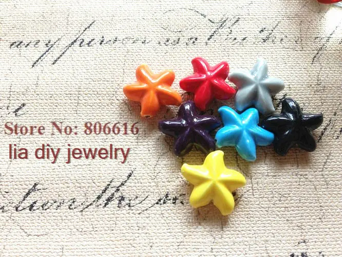 " Sea Star" 40Pcs Handmade China Ceramic Porcelain Bead Pendants Jewelry Beads For Bracelets Findings Accessories
" Sea Star" 40Pcs Handmade China Ceramic Porcelain Bead Pendants Jewelry Beads For Bracelets Findings Accessories