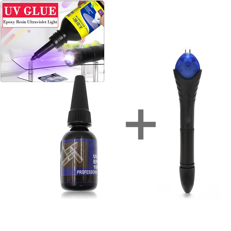 2Pcs/set Liquid UV Epoxy Resin Glue 5 Second Quick Fix Kit Light Adhesive Clear Wood Glass Metal Plastic School Stationery Store
2Pcs/set Liquid UV Epoxy Resin Glue 5 Second Quick Fix Kit Light Adhesive Clear Wood Glass Metal Plastic School Stationery Store