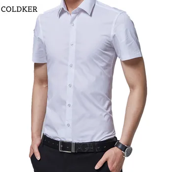 COLDKER men's shirt with short sleeves turn down collar cloth for businessman plus size man blouse high quality clothing
COLDKER men's shirt with short sleeves turn down collar cloth for businessman plus size man blouse high quality clothing