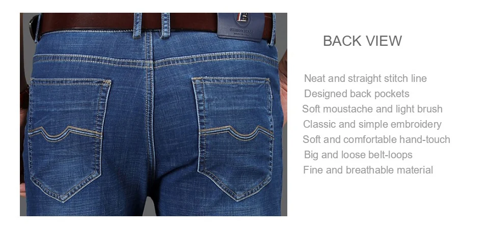 NIGRITY Man Jeans 2020 New Fashion Business Casual Denim Pants Men Straight Cut Slight Stretch Trousers Large Size 29-42 4 Color NIGRITY Man Jeans 2020 New Fashion Business Casual Denim Pants Men Straight Cut Slight Stretch Trousers Large Size 29-42 4 Color