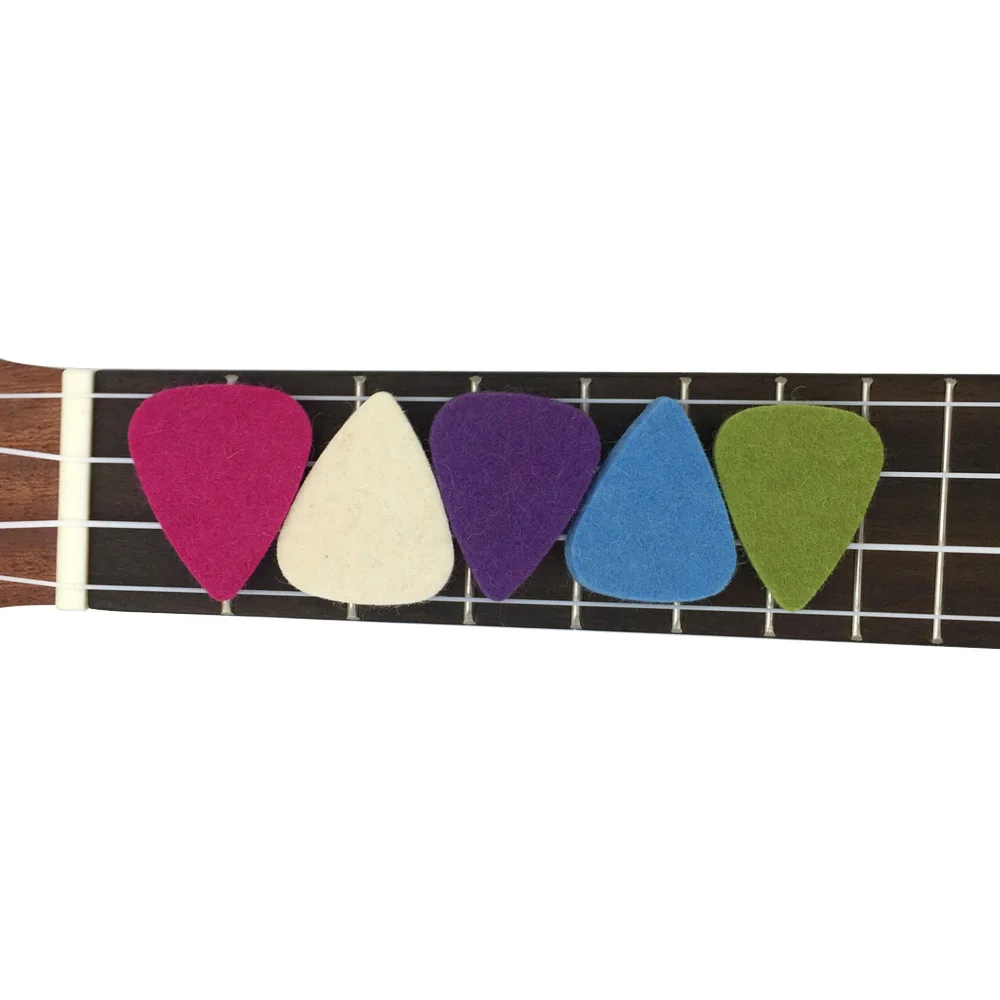 Soft Guitar Ukulele Felt Picks 5 Colors Pack 3.5mm Thickness Concert Soprano Tenor 21 23 26 Accessories Plectrum
Soft Guitar Ukulele Felt Picks 5 Colors Pack 3.5mm Thickness Concert Soprano Tenor 21 23 26 Accessories Plectrum