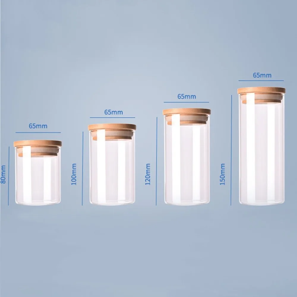 Transparent High Borosilicate Glass Kitchen Storage Bottle Store Food Ingredient Candy Biscuit Storage Jar Organization
Transparent High Borosilicate Glass Kitchen Storage Bottle Store Food Ingredient Candy Biscuit Storage Jar Organization