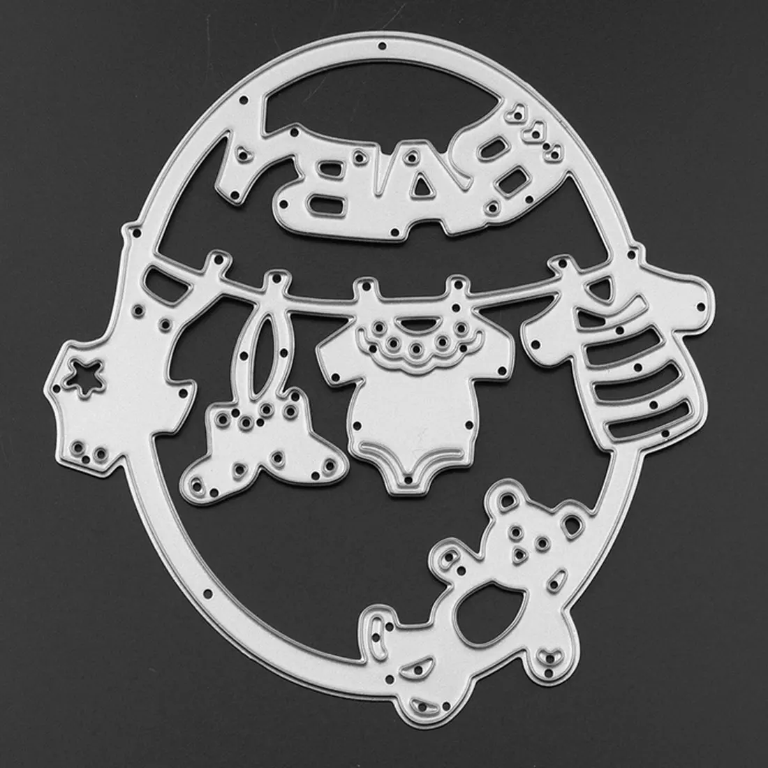 Embossing Template Stencils for DIY Scrapbook Album Frame Photo Cards Decor Crafts 1pc Baby Clothes Bear Metal Cutting Dies
Embossing Template Stencils for DIY Scrapbook Album Frame Photo Cards Decor Crafts 1pc Baby Clothes Bear Metal Cutting Dies