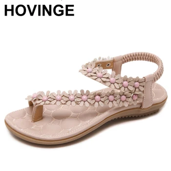 HOVINGE Summer sandals Low Flat Shoes flowers platform women slippers fashion flip flops hot bohemian nnational style
HOVINGE Summer sandals Low Flat Shoes flowers platform women slippers fashion flip flops hot bohemian nnational style