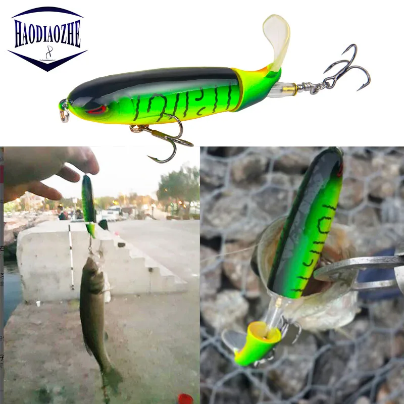 Whopper Popper 8.5cm 13.5g Wobblers Topwater Fishing Lure Artificial Bait Hard Popper Soft Rotating Tail Fishing Tackle Geer
Whopper Popper 8.5cm 13.5g Wobblers Topwater Fishing Lure Artificial Bait Hard Popper Soft Rotating Tail Fishing Tackle Geer