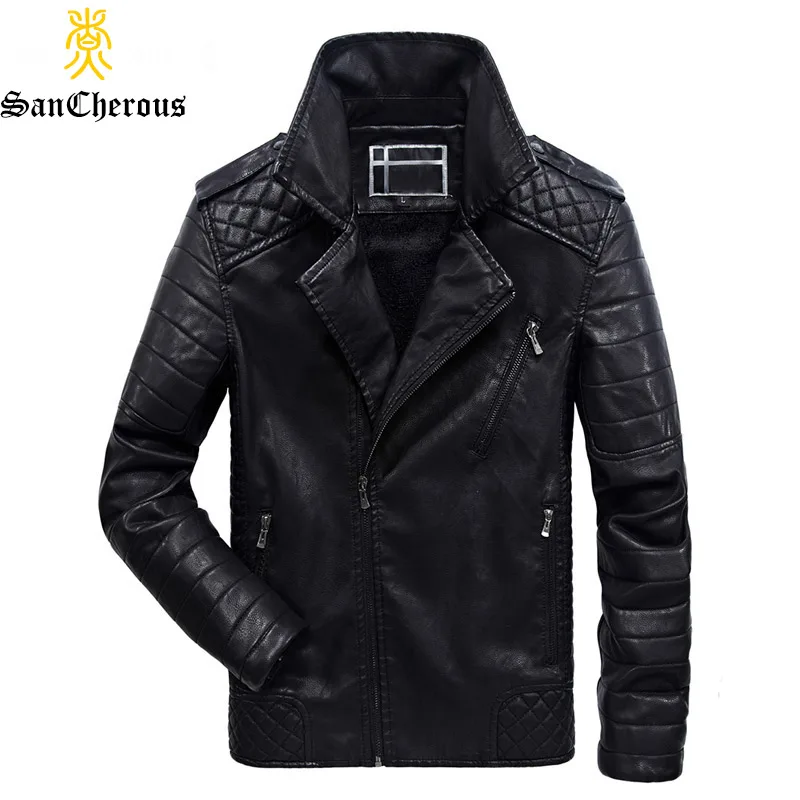2019 Plus Size Winter Casual Men's Motorcycle Pu Leather Jacket Windproof Jacket Multi-pocket Leather Jacket Size L-6XL
2019 Plus Size Winter Casual Men's Motorcycle Pu Leather Jacket Windproof Jacket Multi-pocket Leather Jacket Size L-6XL