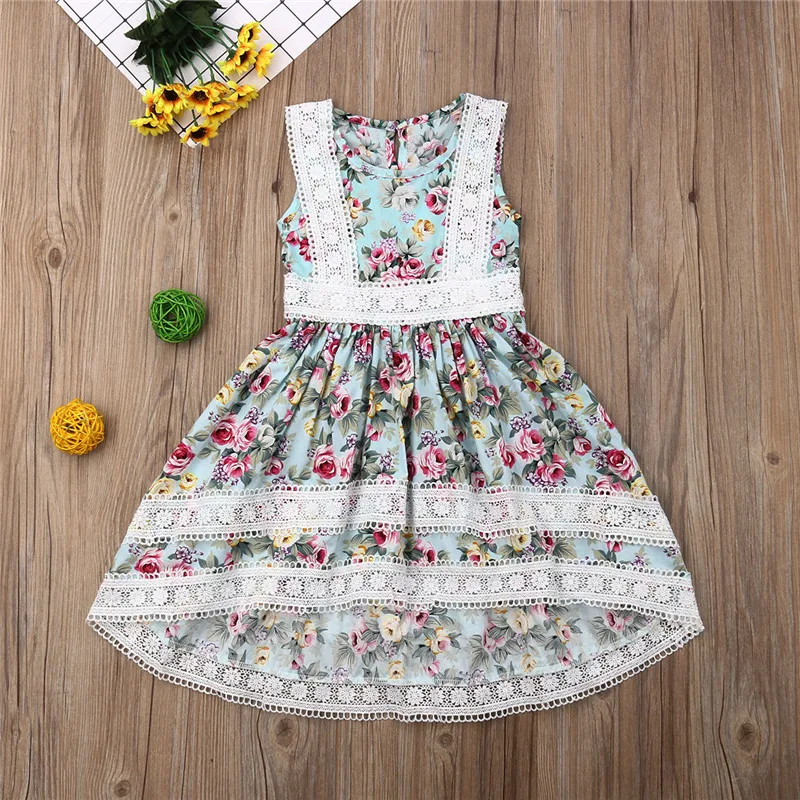 Princess Kids Baby Girls Sleeveless Dress Lace Flowers Patchwork Tank Sundress Girl High Waist Pageant Asymmetrical Dress 2-7Y
Princess Kids Baby Girls Sleeveless Dress Lace Flowers Patchwork Tank Sundress Girl High Waist Pageant Asymmetrical Dress 2-7Y