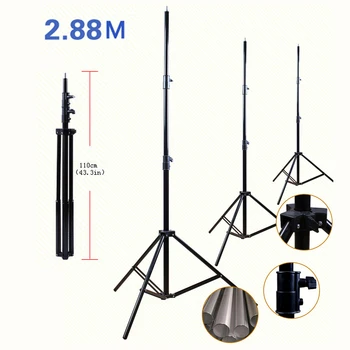 Roadfisher 2.88M Studio Light Lamp Holder Stand Pole Tripod Support For Base Station HTC VIVE Shooting Equipement Tool Kits
Roadfisher 2.88M Studio Light Lamp Holder Stand Pole Tripod Support For Base Station HTC VIVE Shooting Equipement Tool Kits