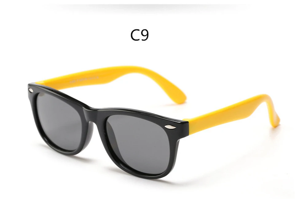 ALIKIAI Girls Sunglasses Kids Sun glasses Children Glasses Polarized Lenses Girls Boys Silicone UV400 Child Mirror Baby Eyewear (18)