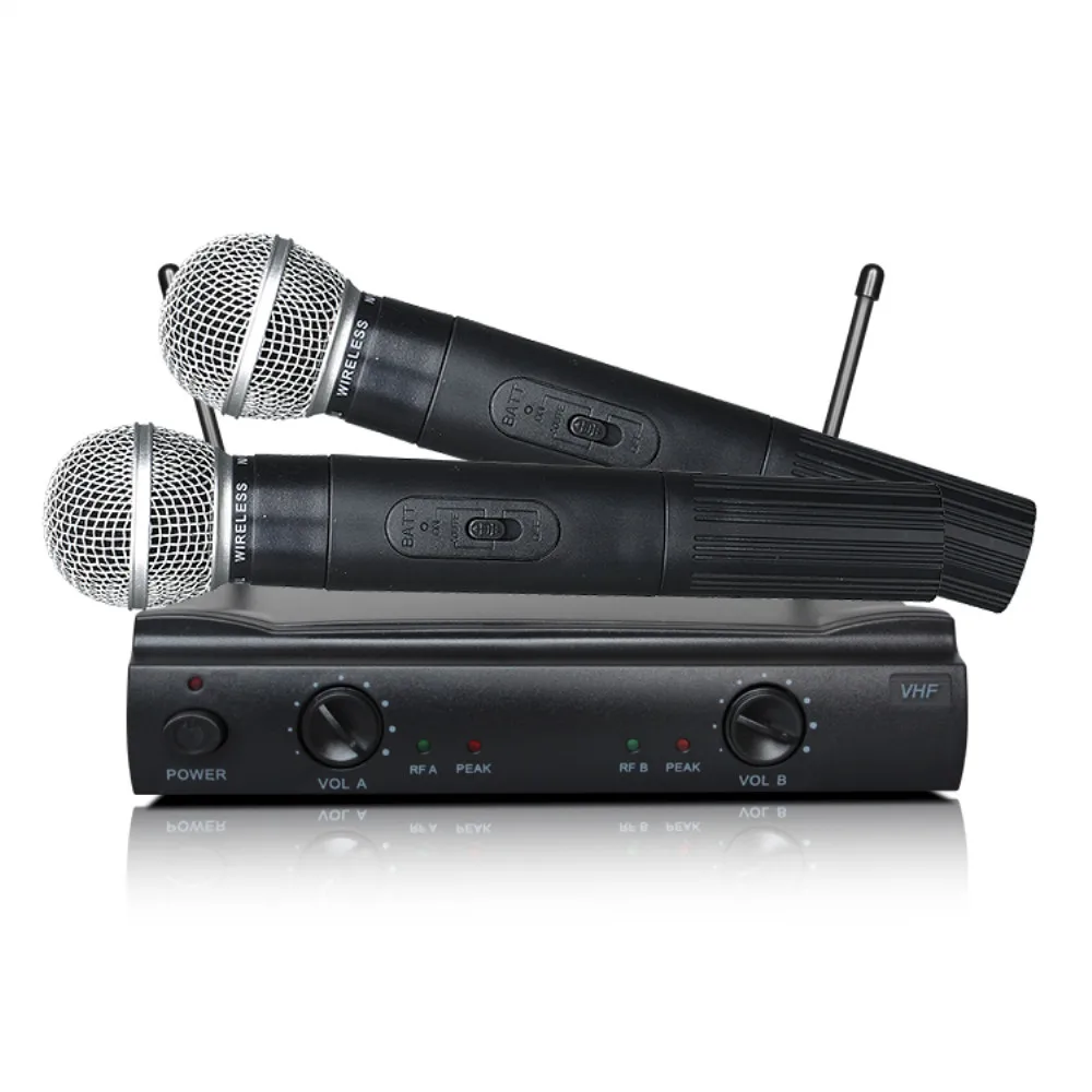 Karaoke Microphone Dual Handheld MIC Caradioid for KTV PC DVD Speaker Meeting Stage Performance Wireless Microphone Karaoke
Karaoke Microphone Dual Handheld MIC Caradioid for KTV PC DVD Speaker Meeting Stage Performance Wireless Microphone Karaoke