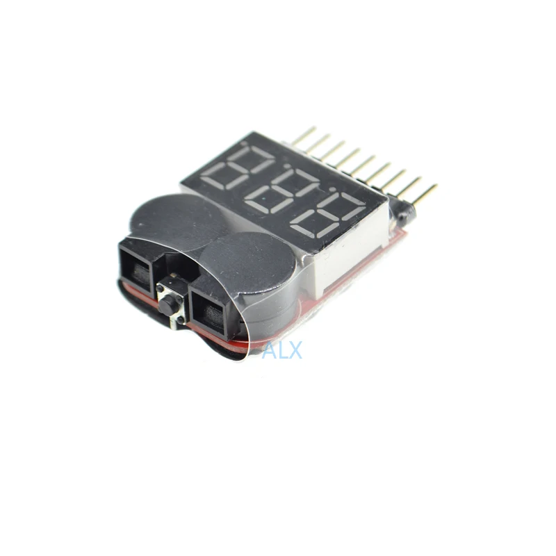 1-8s 0.5V-36V Lipo/Li-ion/Fe battery voltage Indicator tester Low Voltage Buzzer Alarm
1-8s 0.5V-36V Lipo/Li-ion/Fe battery voltage Indicator tester Low Voltage Buzzer Alarm