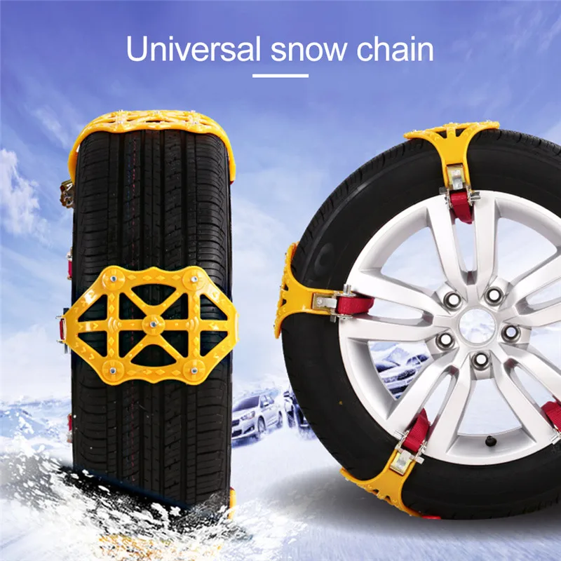 Car Tire Snow Chain Winter Non-slip Universal Snow Emergency Thick Tire Chain Wearproof Wheel Tire Anti-skid Chain Car Truck SUV
Car Tire Snow Chain Winter Non-slip Universal Snow Emergency Thick Tire Chain Wearproof Wheel Tire Anti-skid Chain Car Truck SUV
