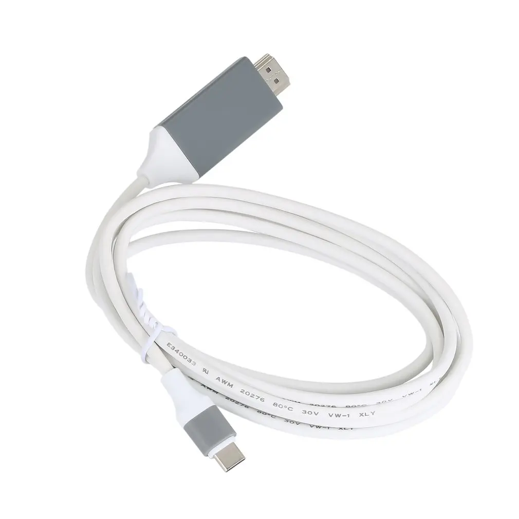 2M Type-C to HDMI Video Audio Image Cables Support 4K 60Hz HD Signal For Laptop TV Notebook Mobile Phone Plug and Play
2M Type-C to HDMI Video Audio Image Cables Support 4K 60Hz HD Signal For Laptop TV Notebook Mobile Phone Plug and Play