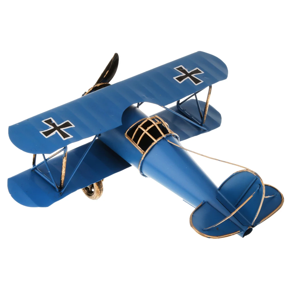 Vintage Tin Metal Airplane Helicopter Model Biplane Military Aircraft Home Decor Toy Gift Vintage Tin Metal Airplane Helicopter Model Biplane Military Aircraft Home Decor Toy Gift