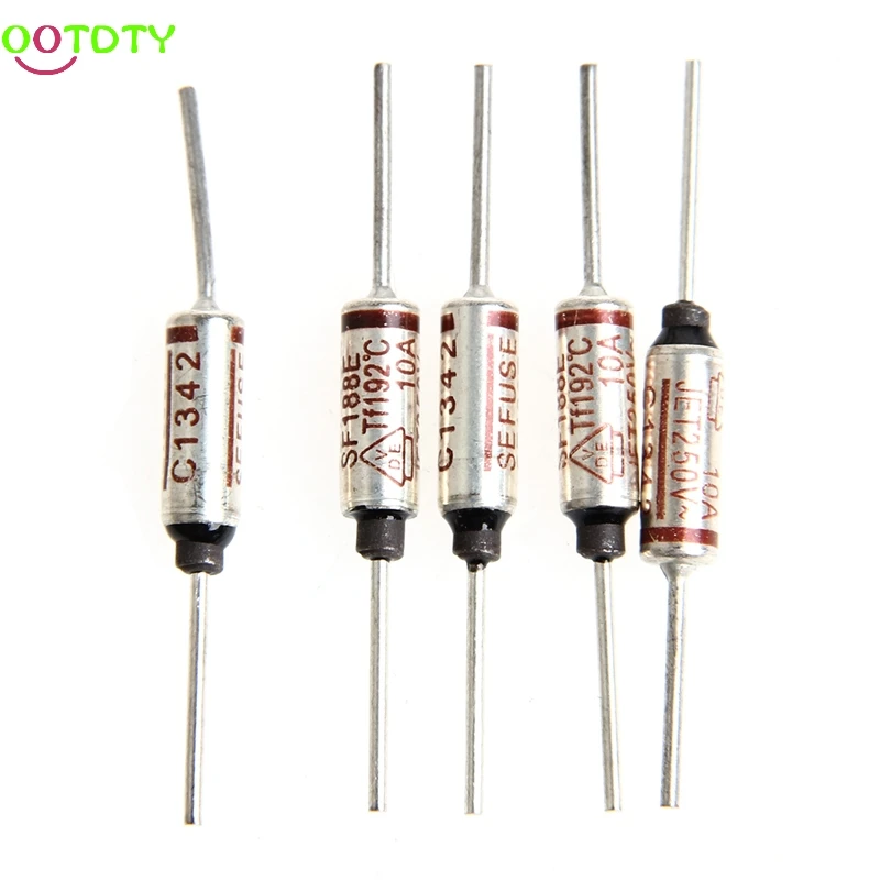 Temperature Mini Fuse 250 V 10A Thermal Metal Shell 192 Degree Temp Micro Cut 828 Promotion
Temperature Mini Fuse 250 V 10A Thermal Metal Shell 192 Degree Temp Micro Cut 828 Promotion
